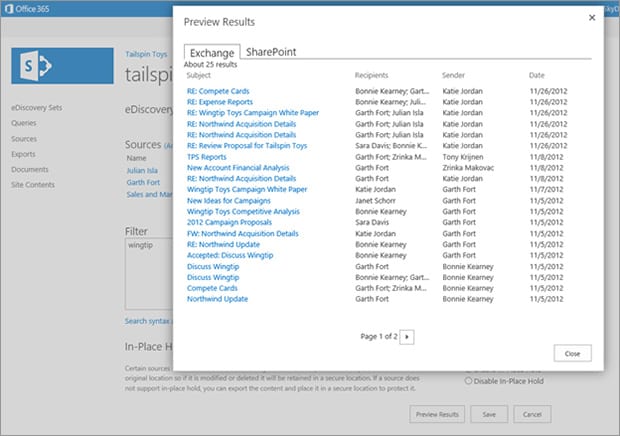 Email Archiving