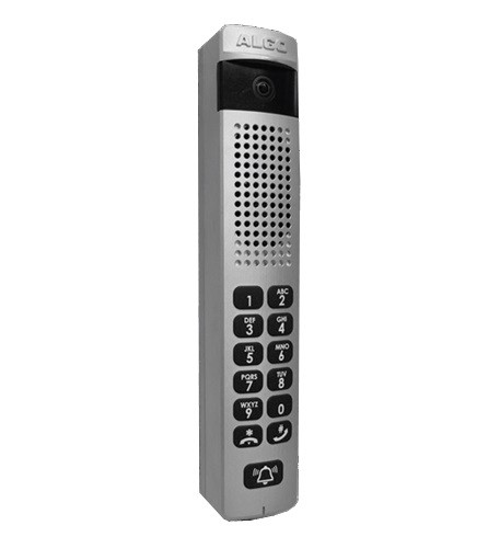 ALGO 8039 SIP-Based PoE Mullion Video Keypad Intercom-image